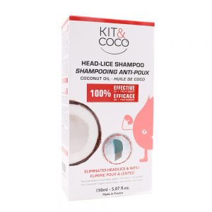 Kit and Coco head lice shampoo for happy hair